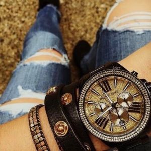 Michael Kors Women’s Wren Black Watch MK5961